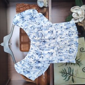 Koaj Smocked Off-shoulder Top Size Small